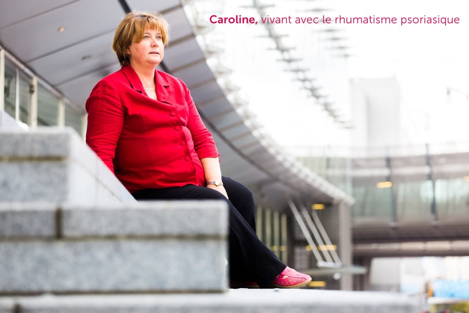 Caroline, vivant avec le rhumatisme psoriasique